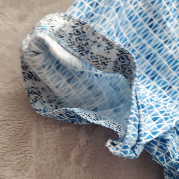 ROBERT GRAHAM | LARGE MEN'S | PINE BLUFF CLASSIC SHORT SLEEVE PINE BLUFF BLUE - Picture 8 of 14